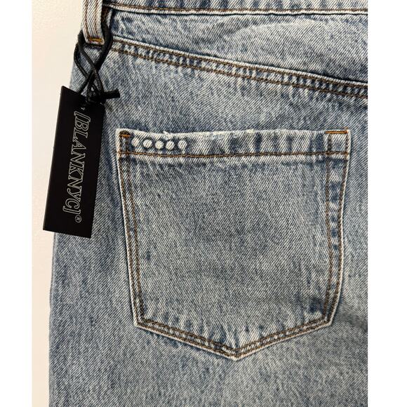 NWT BLANK NYC The Madison Crop High Rise "Late Night Out" Jeans - Picture 7 of 16